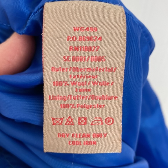 Boden Plaid Tweed Wool Skirt British Tweed by Moon - Picture 9 of 9